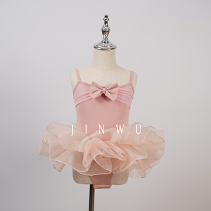 Popular Venta caliente de moda de buena calidad lindo bebé entrenamiento rendimiento desgaste <span class=keywords><strong>Rosa</strong></span> tutú de Ballet - Product Image 5