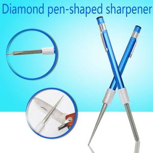 Blue Mini Portable Sharpening Pen For Fishing Hooks Diamond Pen Style Hook <b>Sharpener</b> Outdoor Fishing <b>Tool</b> Ztc236 - Product Image 4