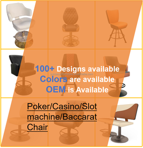 Siège d'arcade ergonomique Successor, finition en cuir, design de casino, fonctionnalités réglables et repose-pieds pour les joueurs hardcore - Product Image 4