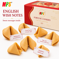 Fabricant chinois de biscuits de la fortune individuels personnalisés, mochi aromatisé avec messages, bonbons en vrac pour fêtes