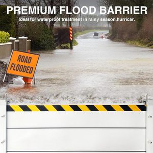 Barriera <span class=keywords><strong>Antiallagamento</strong></span> Riutilizzabile in Alluminio Rinforzato, Rimovibile e Portatile per <span class=keywords><strong>Garage</strong></span> e Metropolitana - Product Image 2