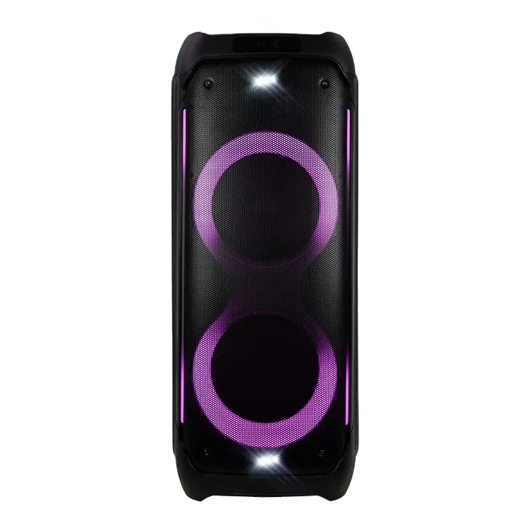 2023 FEIYANG factory direct supply jbl- subwoofer 10 inch big dj powered LED blue tooth party speaker with light