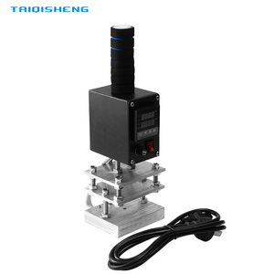 Máquina de estampado en caliente portátil de 8x10 cm con temperatura ajustable para grabado de texto personalizado, logotipos y piezas de latón - Product Image 1