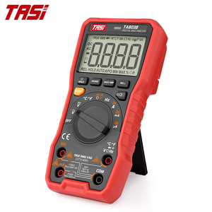 มัลติมิเตอร์ดิจิตอล TASI TA803B แบบ True RMS วัดแรงดันไฟฟ้ากระแสสลับและกระแสตรง ความต้านทาน อุณหภูมิ ความถี่ ความจุไฟฟ้า ไดโอด สำหรับงานอุตสาหกรรม - Product Image 4
