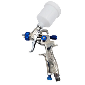Pistolet de pulvérisation à alimentation par gravité haute pression K-350 en alliage d'aluminium OEM pour peinture automobile, pulvérisateur à trémie supérieure à haute atomisation - Product Image 1