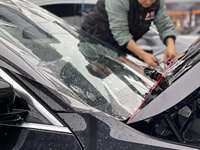 Film de protection auto-réparateur KPAL pour pare-brise, en PET 5 mil, anti-rayures