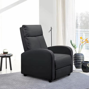 Sillón Reclinable Individual Moderno Personalizado, Tapizado en Tela, con Respaldo Reclinable, Estructura de Madera, para Cine en Casa, Dormitorio, Apartamento, Comedor, <span class=keywords><strong>Hotel</strong></span> - Product Image 1