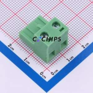 KF2EDGK-7.62-2P Plug-in Terminal Block P=7.62mm Connector ( Connector Type: Plug )( Construction: 1x2P )( Pitch: 7.62mm ) - Product Image 1