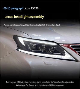 โคมไฟหัว LED สีขาวธรรมชาติสว่างสูงเหมาะกับ RX330ของ Lexus RX350 2009 2010 2011 2012 2013 2014 2015 - Product Image 6