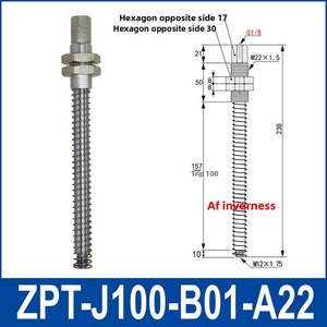 Soporte de Amortiguación de Succión al Vacío de Alta Resistencia para Brazo Robótico, Accesorios Industriales J25/J50/J75-A18/A22, Fabricado en China Continental - Product Image 6