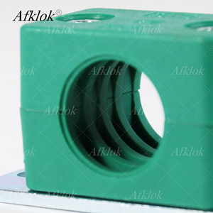 Klem pipa plastik ringan, klem tabung pipa hidrolik tugas ringan 1/4 "hingga 3", klem pipa tunggal standar dengan baut mur - Product Image 4