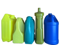 Machine d'extrusion-soufflage automatique haute vitesse pour bouteilles de savon liquide et détergent de 2L à 4L en HDPE/PP/PE, avec pompe et moteur