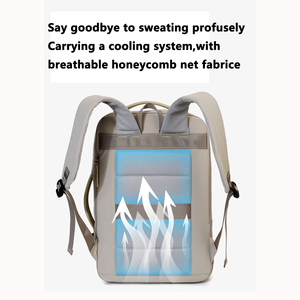 <span class=keywords><strong>Sac</strong></span> <span class=keywords><strong>à</strong></span> <span class=keywords><strong>dos</strong></span> de voyage et scolaire léger, extensible, avec séparation sec/humide, chargement USB, respirant, hydrofuge et sangle de chariot - Product Image 6