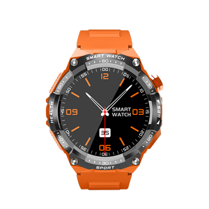 Montre intelligente avec écran AMOLED de 1,43 pouce, assistant vocal, suivi de la forme physique, étanche 3 ATM, bracelet en caoutchouc, boîtier GPS, montre d'activité - Product Image 4