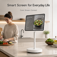 Monitor Portátil Inteligente Android con Pantalla Táctil Giratoria y Soporte para Reuniones, Educación, Entretenimiento y Trabajo