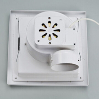 Ventilateur extracteur d'air de salle de bain mural, fabriqué en usine OEM/ODM, design personnalisé, marque propre, en gros