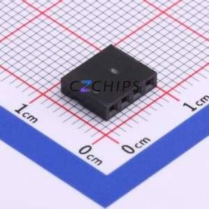HX20011-4Y Housing (Wire-to-Board / Wire-to-Wire) P=2mm Connector ( Jack Structure: 1x4P )( Pitch: 2mm )( Number of Rows: 1 ) - Product Image 2