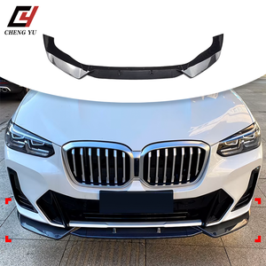Divisor Delantero ABS en Negro Brillante y Estilo Carbono para BMW <span class=keywords><strong>X3</strong></span> G01 X4 G02 <span class=keywords><strong>M</strong></span> Pack <span class=keywords><strong>2022</strong></span>+, Mejora del Kit de Carrocería Exterior - Product Image 5