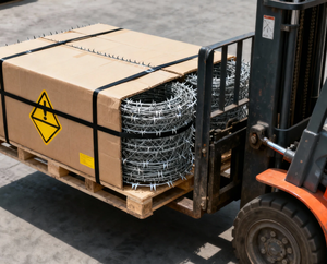 Bobina de alambre de púas de acero de alta calidad galvanizada trenzada doble con valla de <span class=keywords><strong>barrera</strong></span> de tipo de seguridad cruzada - Product Image 6