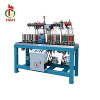Machine à tisser en corde tressée Para aramide à 16 broches plates et rondes/Machine à tresser