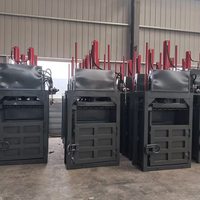 Compacteur vertical de recyclage pour déchets agricoles, papier, bouteilles PET, ferraille de voitures, foin et paille, fabriqué en Chine