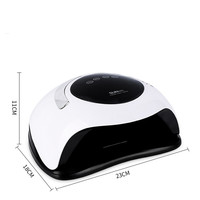 Lampe à ongles UV LED 120W, 36 LED, séchage rapide du vernis gel, fournitures de manucure pour salon