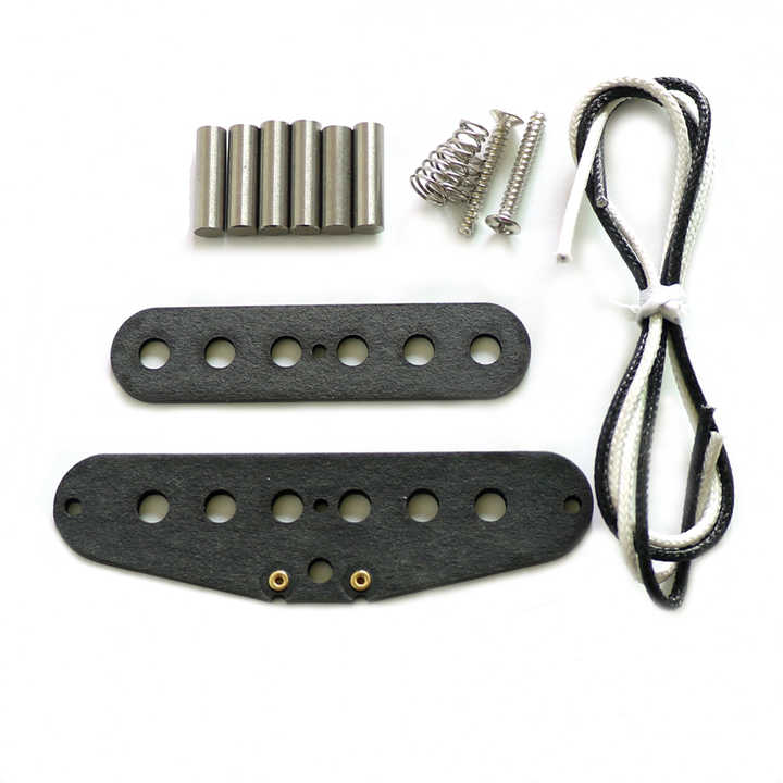 Donlis flatwork Alnico ST single coil guitar pickup kits in 52mm For