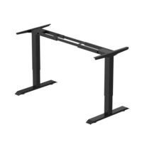 Nouvelle conception de système d'automatisation Table d'ordinateur de levage de bureau Double moteurs modernes Bureau debout réglable en hauteur