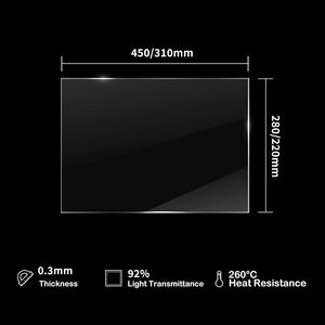 [Envío Gratuito en EE. UU.] Película ACF Antinsky 220*310mm/450*280mm/160*235mm para Extrusión y Corte, Compatible con Phrozen, Anycubic, Elegoo, Creality - Product Image 6