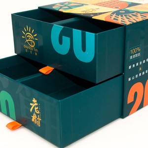 Tùy chỉnh lớn sô cô la Quà Tặng ngăn kéo hộp phong cách cổ điển bao bì thực phẩm giấy với lớp phủ UV cho đường sử dụng - Product Image 3