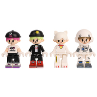 Bloques de Construcción Gobricks para Dioramas de Minifiguras, Base de Escena de Múltiples Estilos, Set de Ladrillos para Personajes MOC, Bloques de Construcción MOC para Ensamblaje DIY