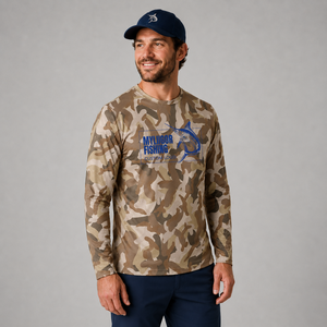 Chemise de soleil performante à manches longues UPF50+ pour la pêche, personnalisable avec impression par sublimation - Product Image 3