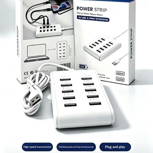Hot Selling 10 in 1 USB Hub Multiport <b>Adapter</b> Docking Station USB Splitter Fast Charging Port Multi function Converter Laptop - Product Image 4