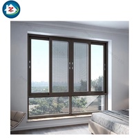 Ventanas Corredizas de Aluminio con Doble Vidrio Resistentes a Huracanes, para Uso Comercial y Privado, para Villas, Apartamentos y Casas Grandes
