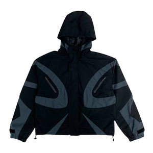 Vestes à capuche coupe-vent légères personnalisées, sublimation, fermeture éclair, ventilées, surdimensionnées, décontractées, pour le sport - Product Image 6