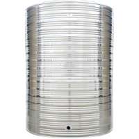 Réservoir d'eau cylindrique en acier inoxydable 304/316 avec garantie d'un an pour l'alimentation en eau potable domestique