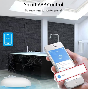 Detector de Fugas de Agua Inteligente Tuya ZigBee, Sensor de Infiltración de Agua, Dispositivo de Alarma, Sistema de Alerta Inteligente - Product Image 4