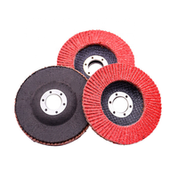 Disque à lamelles de haute qualité en céramique alumineuse, abrasif P40 P60 P80, 100 mm, support en fibre de verre, disques de ponçage et de meulage pour métaux, OEM ODM