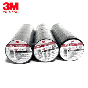 Cinta Aislante Eléctrica de PVC Negra 3M <span class=keywords><strong>Temflex</strong></span> 150 - Ignífuga, Resistente al Desgaste, Resistente a los Rayos UV  18mm X 10M X 0.13mm - Product Image 4