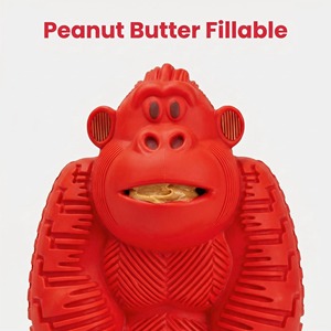 Juguete Masticable Dental para Perros con Diseño Personalizado de Gorila, Juguetes Dentales para Perros que Reducen la Acumulación de Placa y Sarro sin Necesidad de Cepillado - Product Image 4