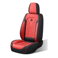 Nouvelles housses de siège auto en cuir Nappa, ensemble complet 9 pièces, toutes saisons, universelles, perforées 3D, respirantes, très vendues, couverture intégrale