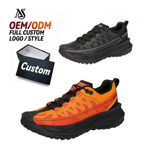 <b>Men</b>’s Mountain-Style Trail Running <b>Shoes</b> Mesh Breathable Popcorn High-Elastic Shock-Absorbing Outdoor <b>Hiking</b> & Trekking <b>Shoes</b> - Product Image 1