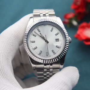 Montre de luxe en acier inoxydable à mouvement mécanique automatique, calendrier perpétuel, réserve de marche, cadran en cristal saphir 22 mm, étanche - Product Image 1