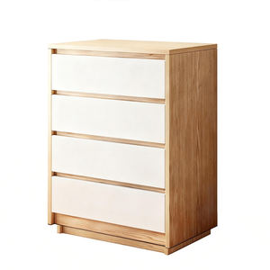 Meuble de salon multifonctionnel de style bois massif suédois avec tiroirs - Product Image 1