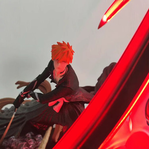 Nueva figura de Bleach Kurosaki <span class=keywords><strong>Ichigo</strong></span> Gekka Tenshou, figuras de Anime japonés, colección de figuritas grandes, modelos de estatuas, regalos de juguete - Product Image 2
