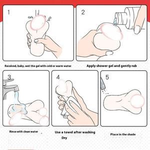 男性用超タイト世代ヘアマスターベーター蒸しパン穴コンパクトダブル反転型大人用グッズセックストイ - Product Image 4