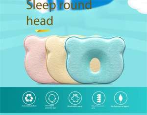 IVY Velure Bear Baby Pillow <span class=keywords><strong>para</strong></span> recién nacido Infant Memory Foam Soft Baby Pillow - Product Image 6