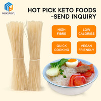 High Quality No Additives Zero Fat High Protein Instant Shirataki Noodles Meal Replacement Dry Konjac in Bag