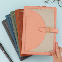 Carnets personnalisés en gros avec stylo, cadeaux promotionnels d'affaires, carnet en cuir, carnet A5, coffret cadeau