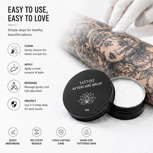 Nueva Crema para Tatuajes de Densidad Uniforme, Opciones de Peso Completas, Gel para el Cuidado Posterior del Tatuaje con Logotipo Personalizado OEM para Maquillaje Permanente - Product Image 5